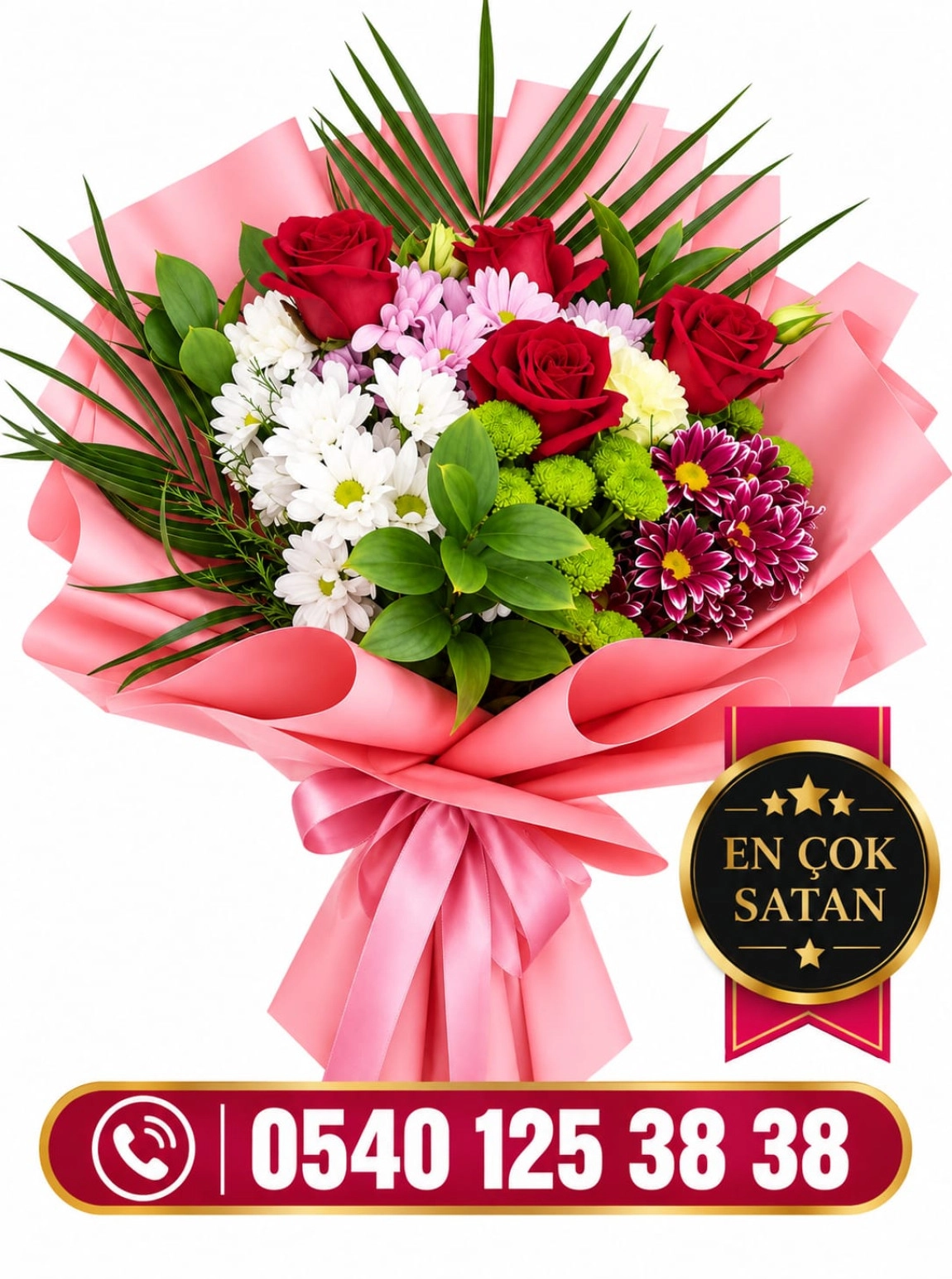 Karışık Gül Buket
