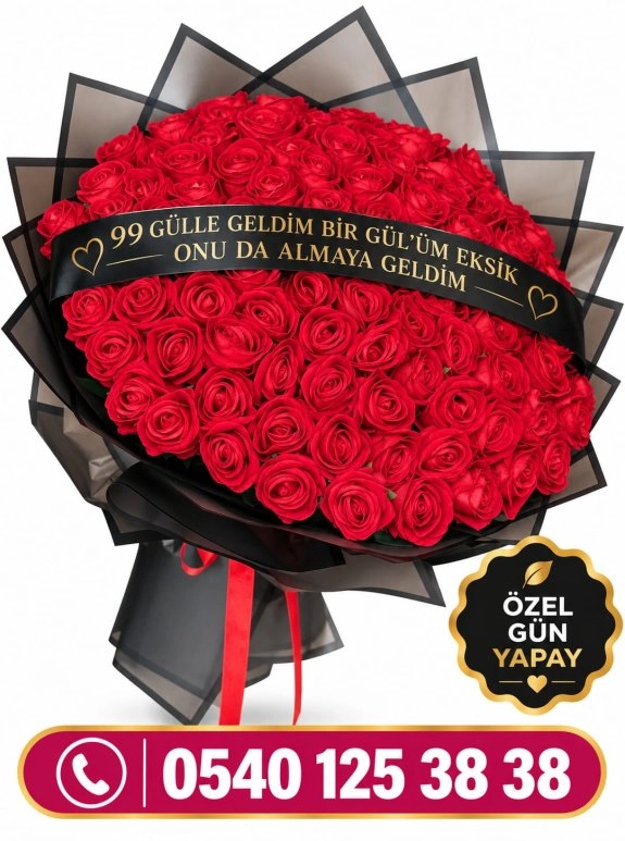 99 Yapay Gül