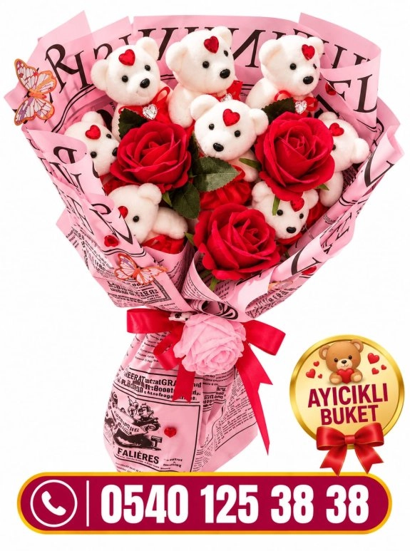 Ayıcıklı Buket