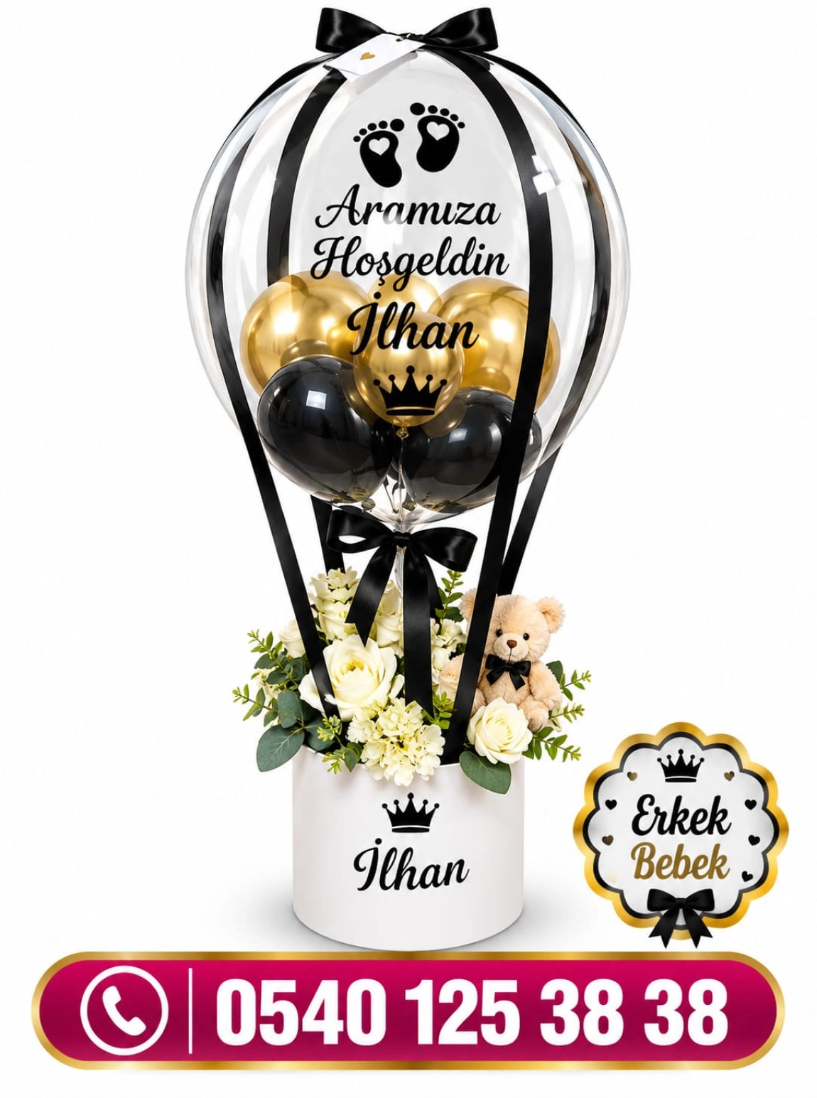Yenidoğan Bebek Balon